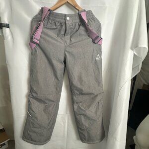 Gerry Grey Snow pants with Suspenders L 14/16